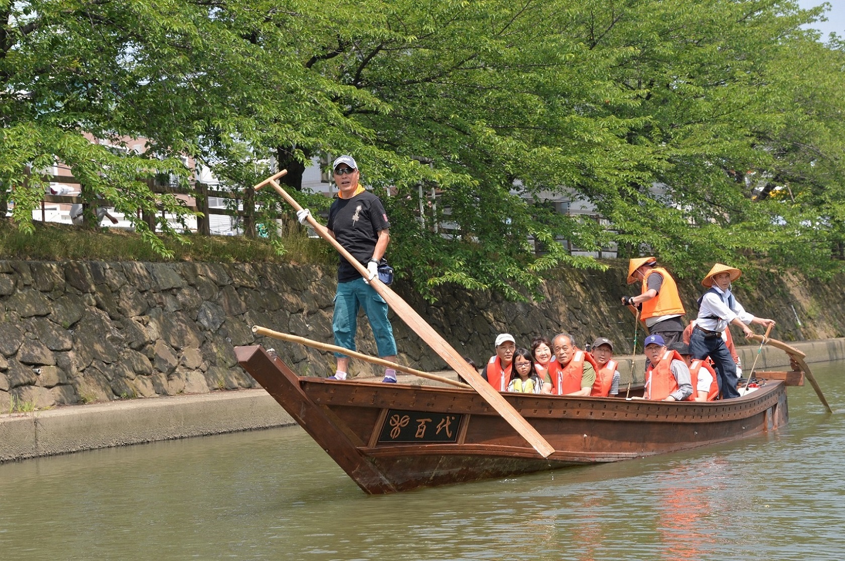 和舟の舟行（平成30年度）トップ写真