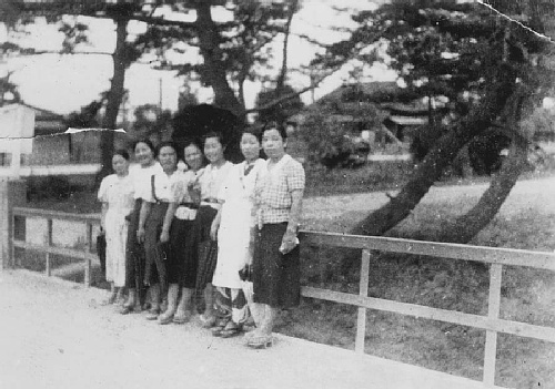 素材管理:神明町女子青年団の記念写真