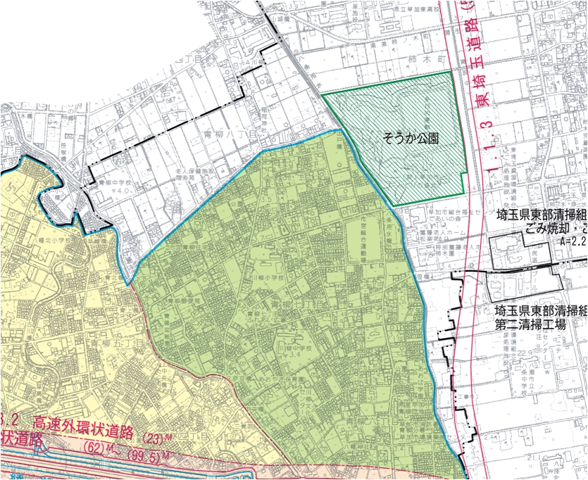 都市計画図