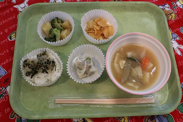 試食給食の写真