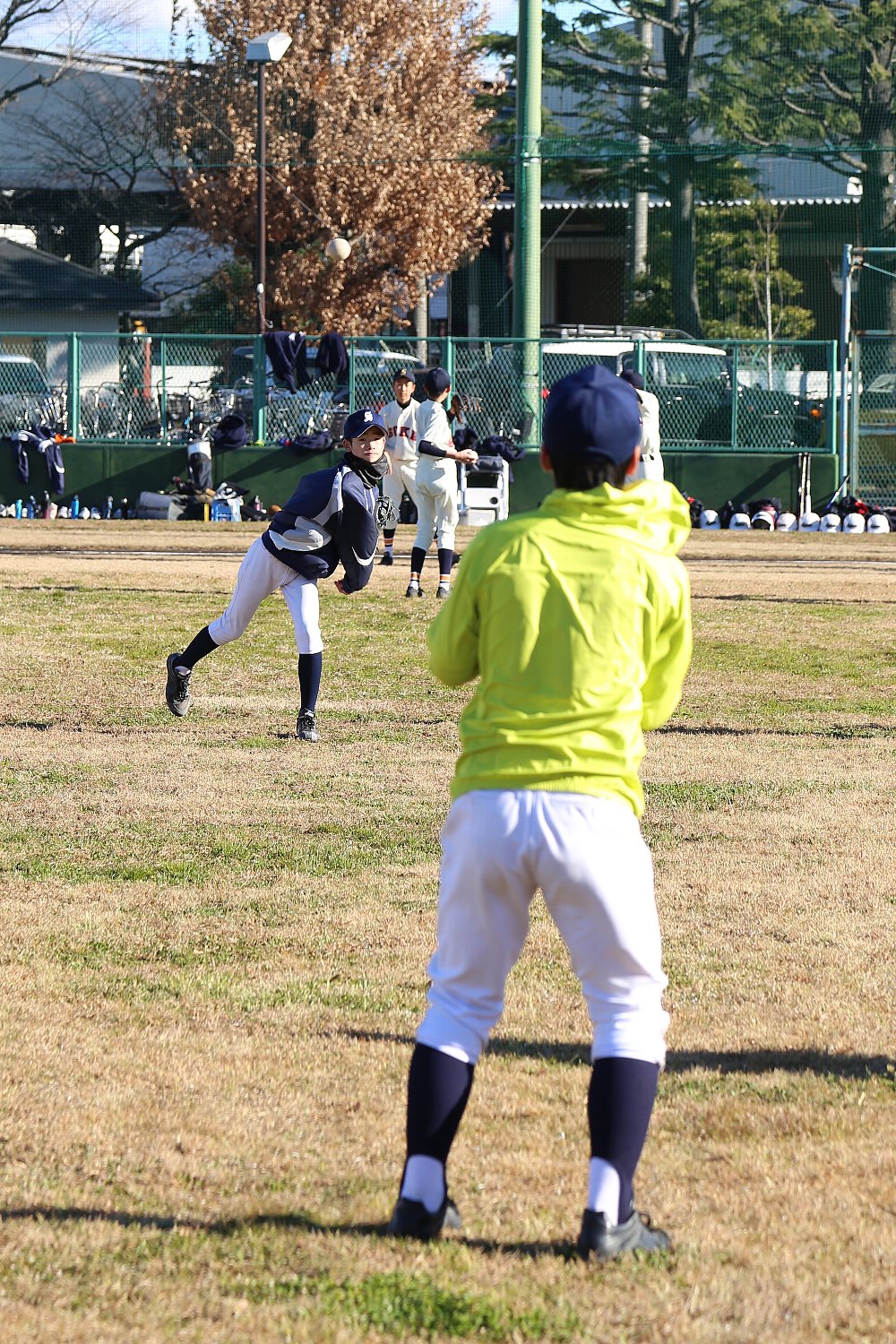 練習風景の画像