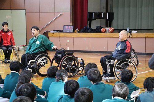 森田選手と齋藤選手の講座の画像