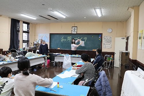 2020歴民和凧作り2