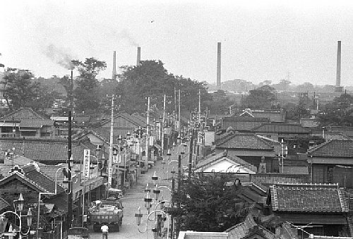 旧日光街道の様子（神明付近）