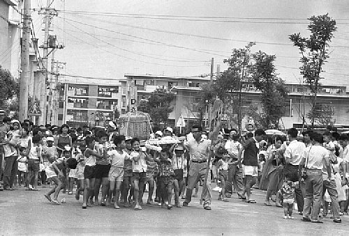 松原団地祭の風景