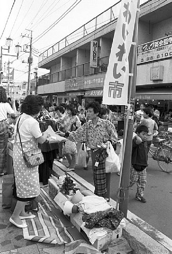 わいわいロード商店街のイベントの様子