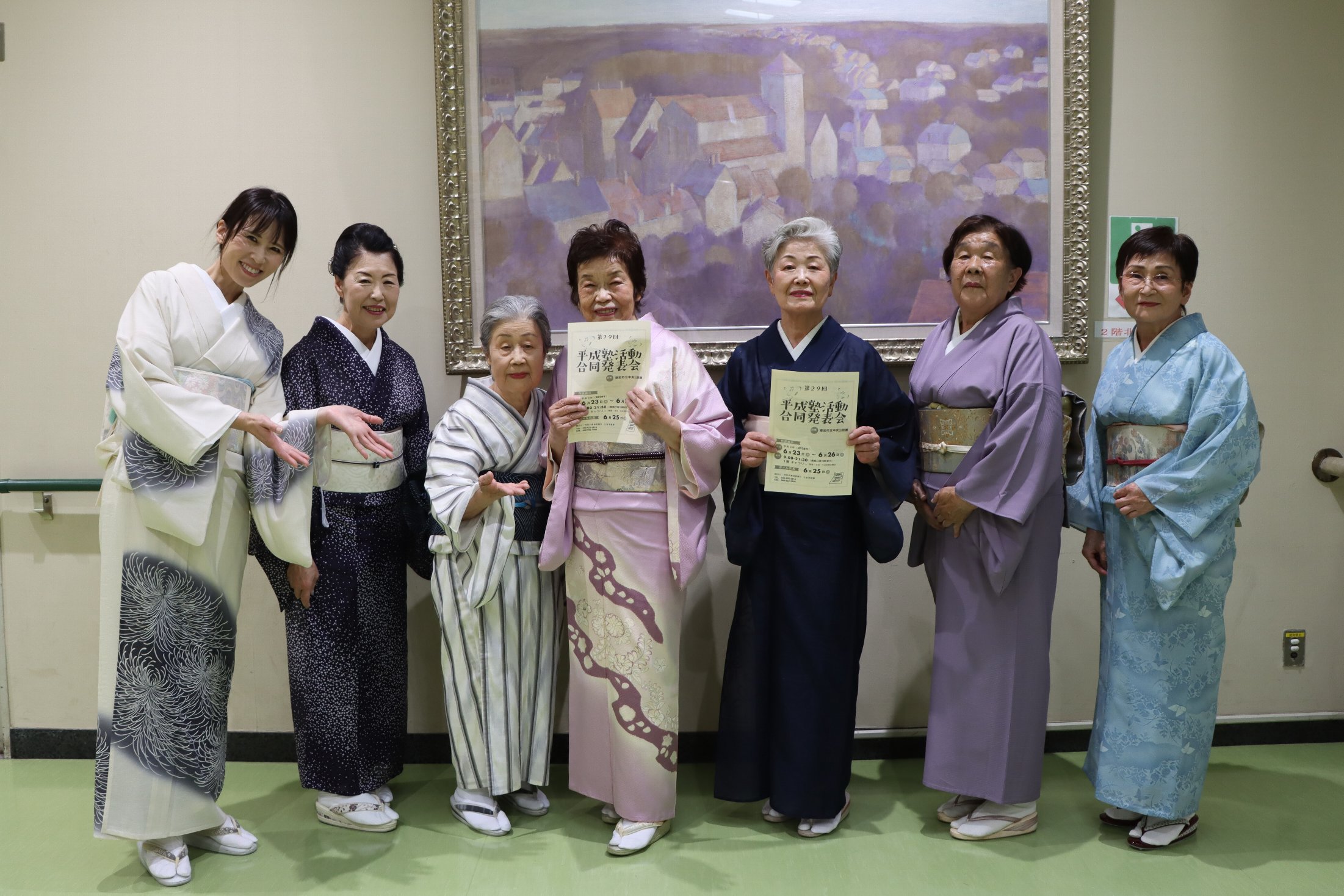 着付けサークルの皆さん