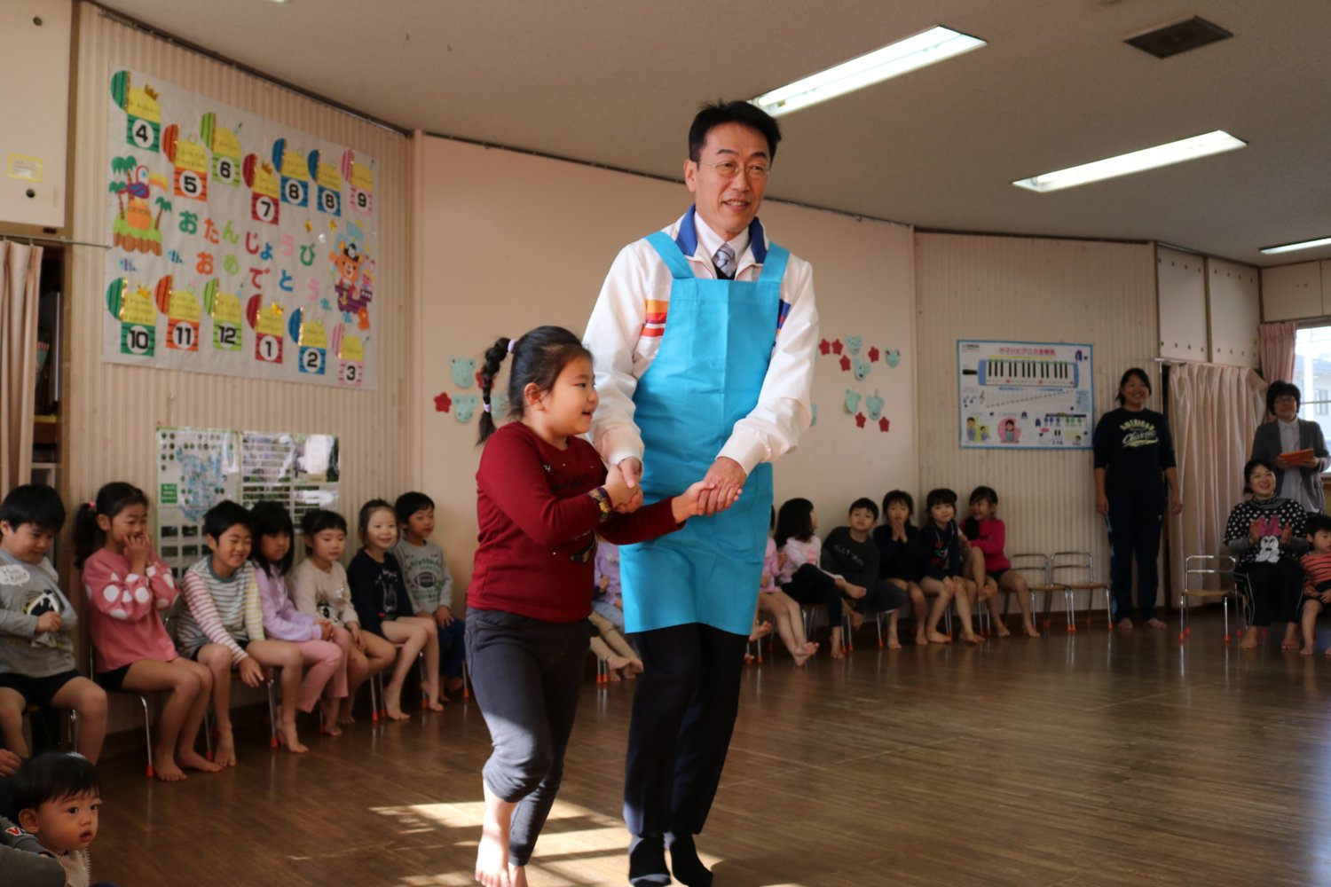 一日保育士運動3