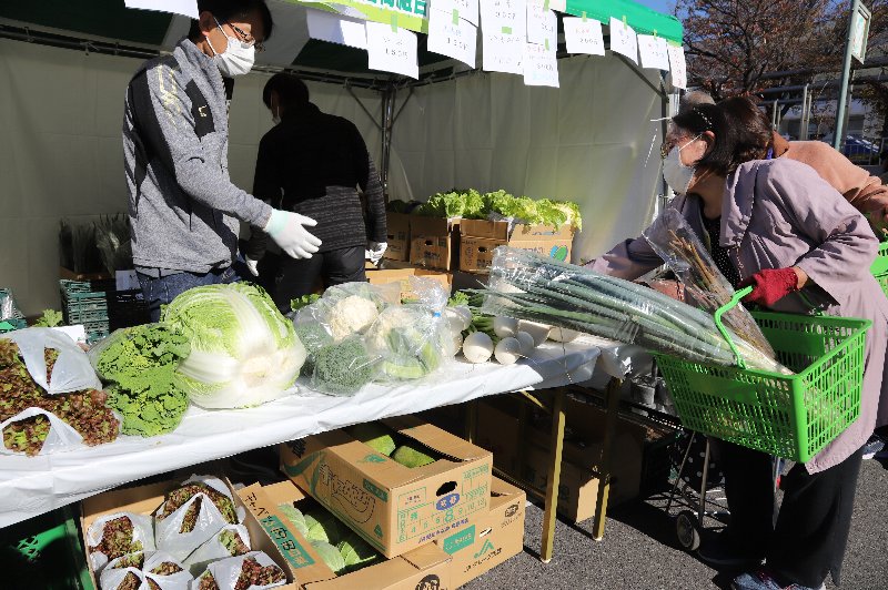 農業祭販売ブース