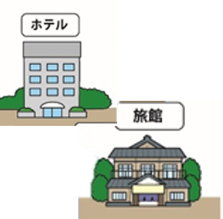 ホテル避難