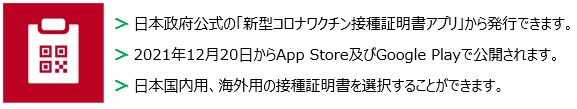 接種証明アプリ1