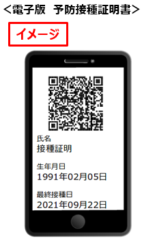 接種証明アプリ2