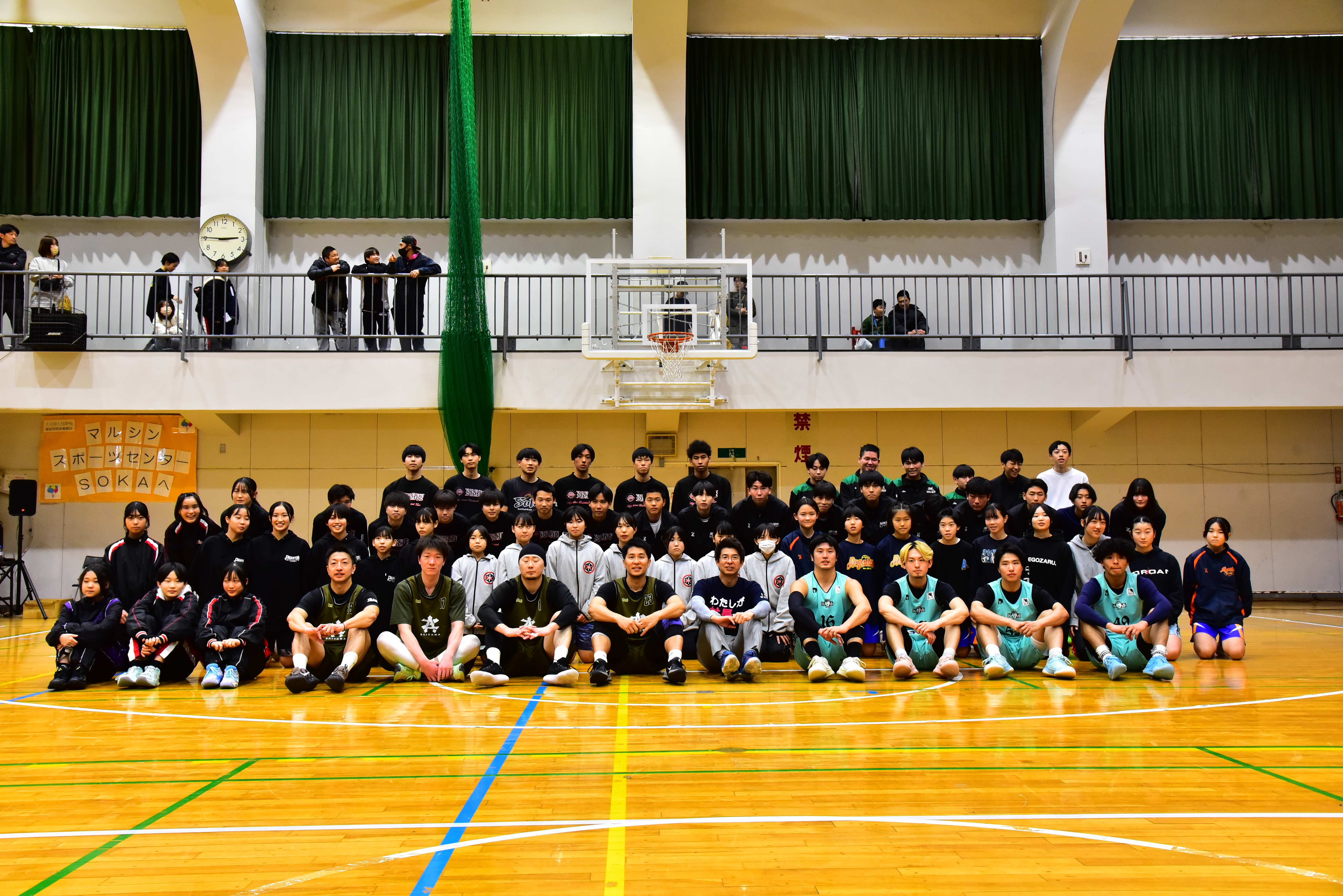 バスケ集合写真