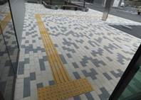 点字ブロックの画像