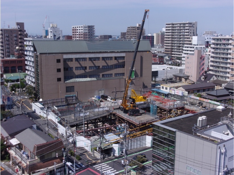 新庁舎建設(基礎工事) 