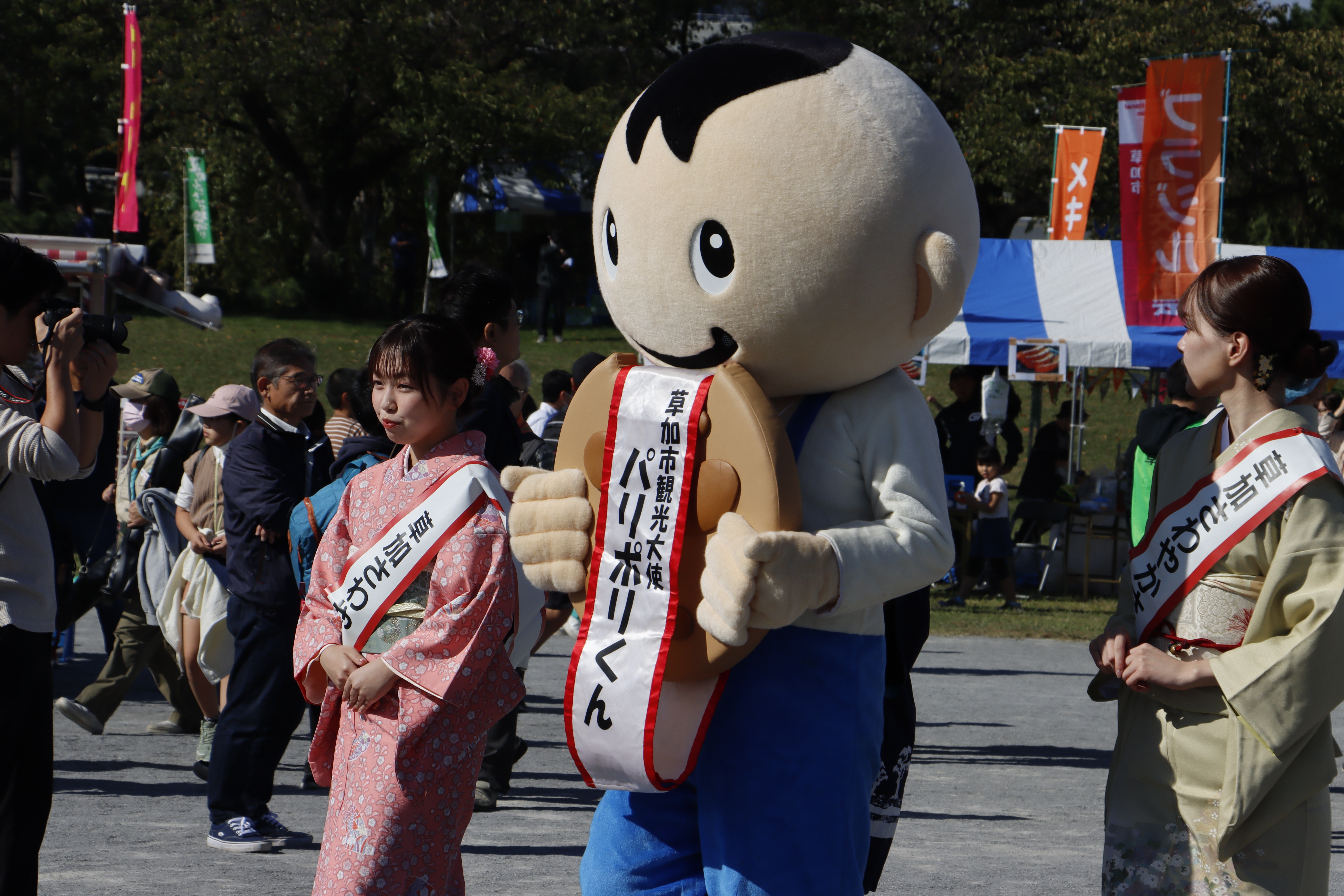 パリポリ君パレード.JPG