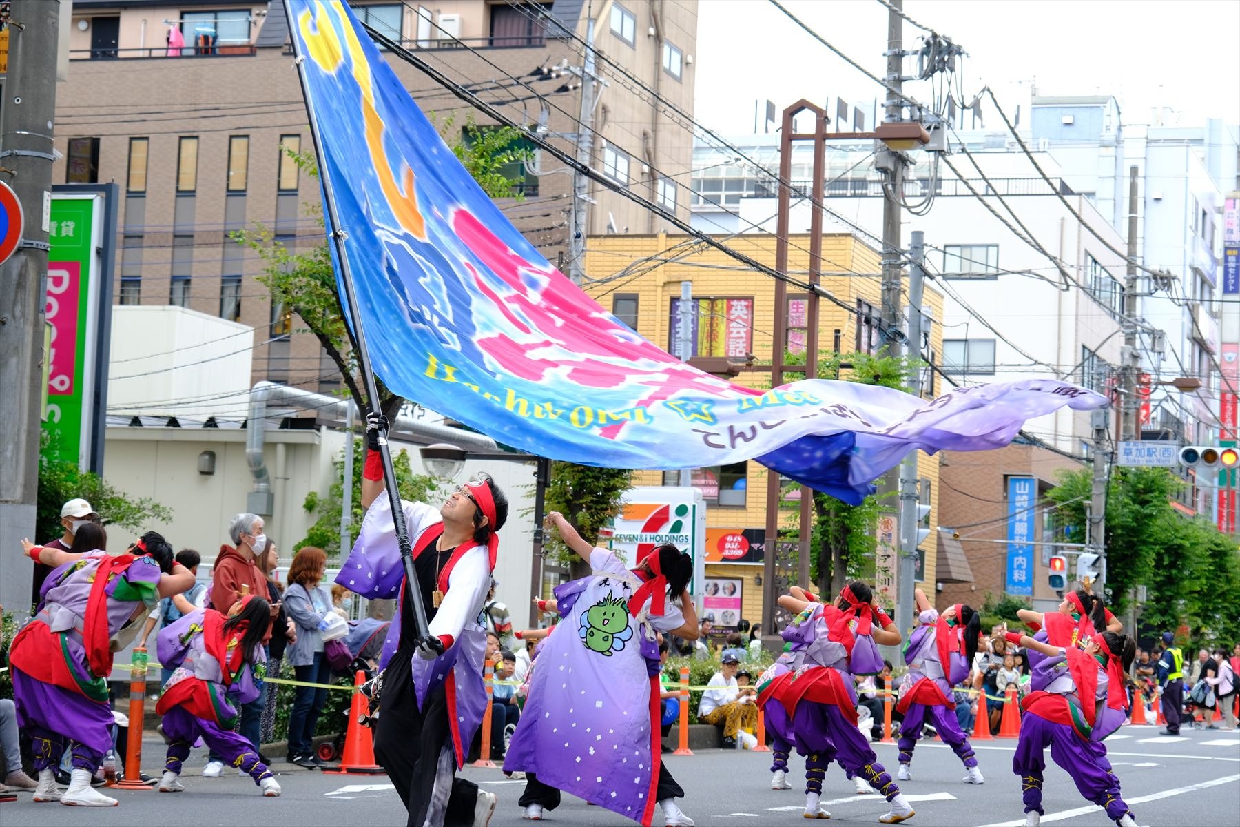 当日よさこい