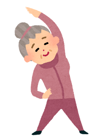体操教室おばあさん