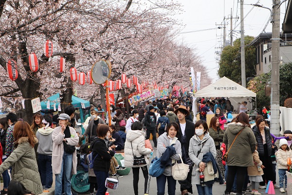 町会紹介_稲荷中央町会_草加さくら祭り