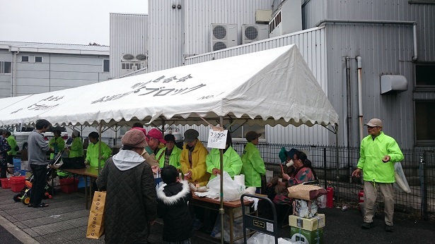 遊馬町会バザーの様子