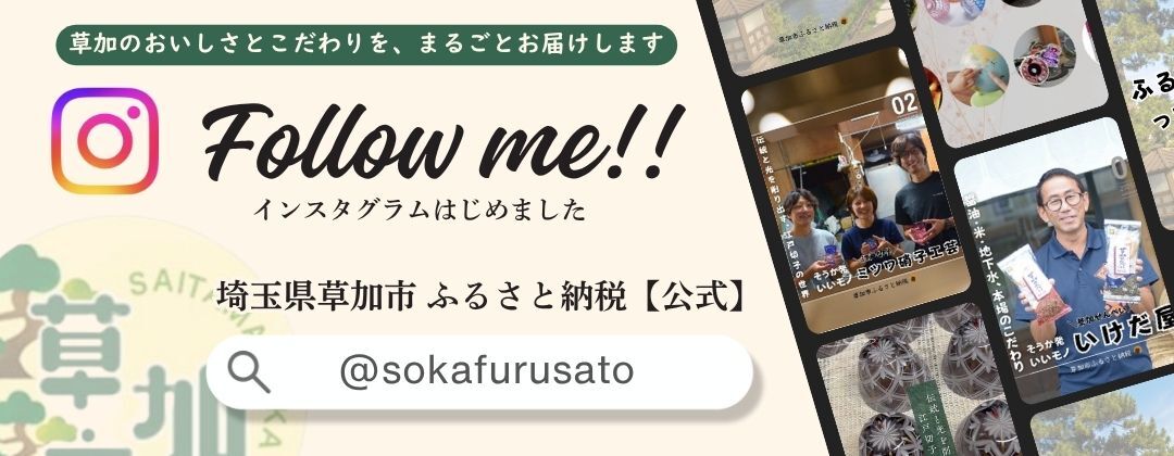 ふるさと納税インスタバナー
