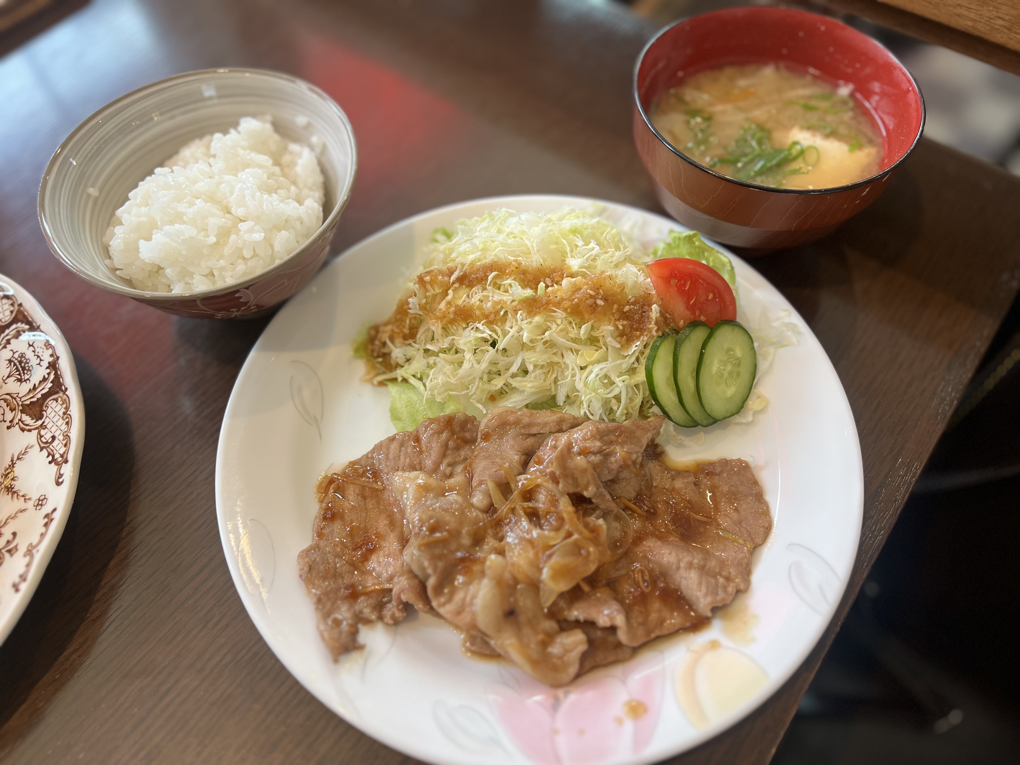 しょうが焼き定食
