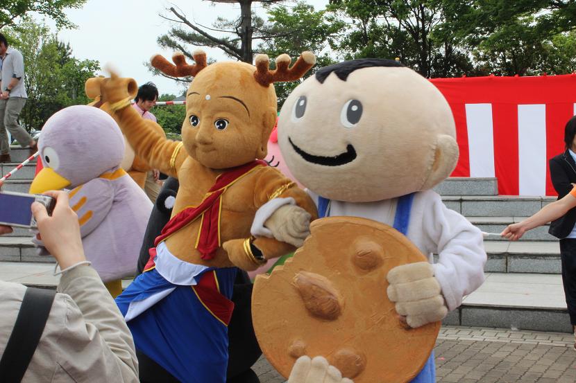 久喜市フレンドシップせんとくんとの画像