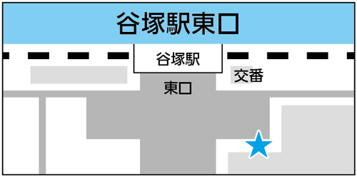 谷塚駅東口