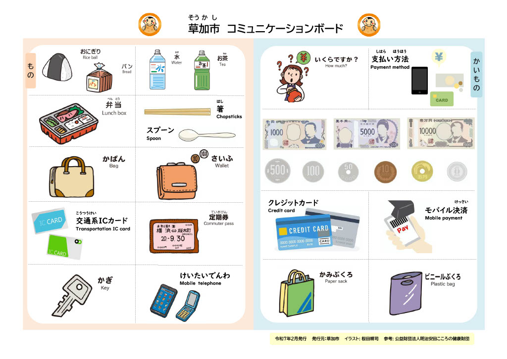 コミュニケーションボード３枚目
