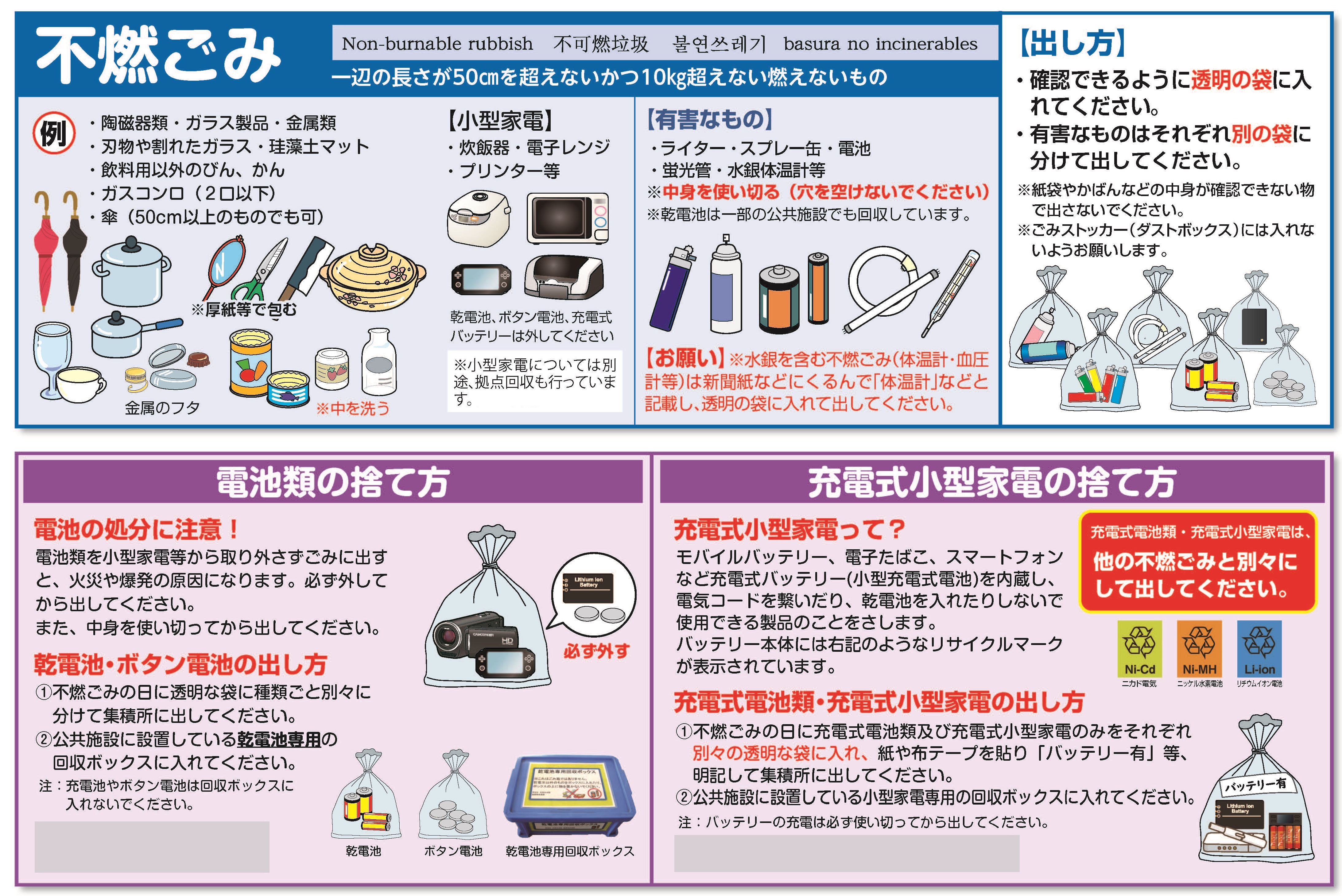 不燃ごみ