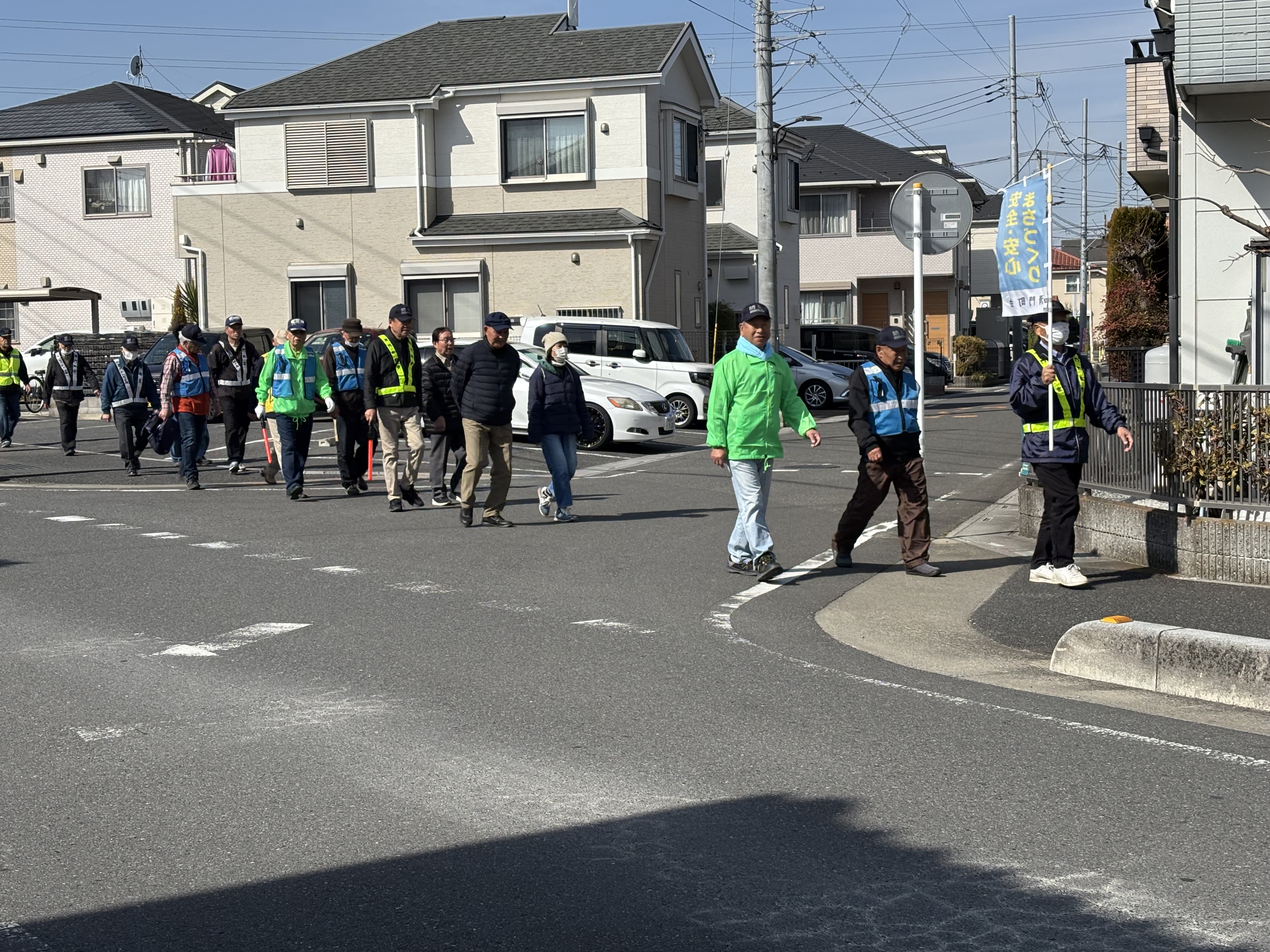 R7清門町会合同パト②