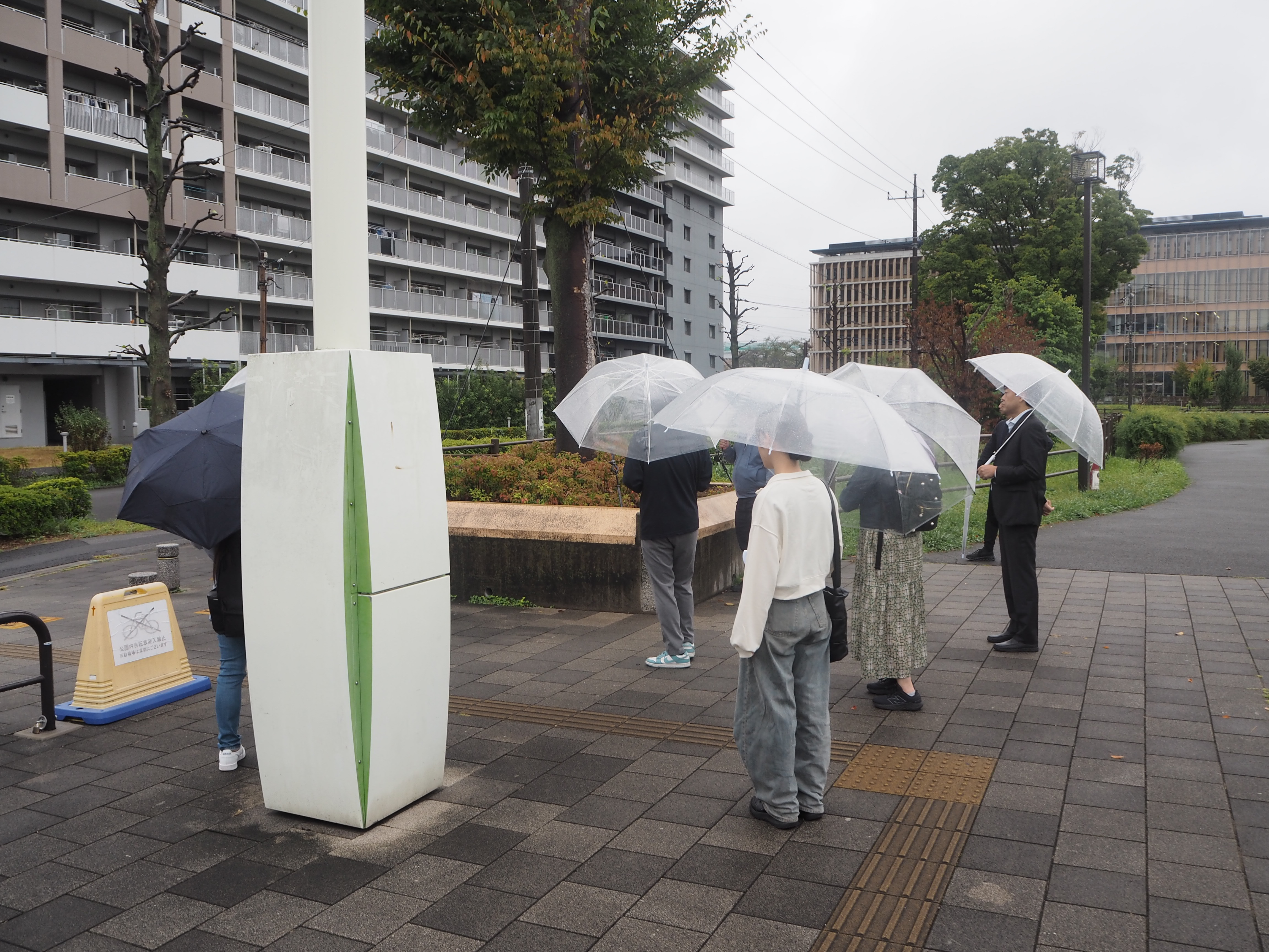 まちの探索活動写真の画像