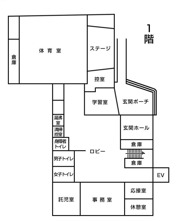 川文間取り図1F