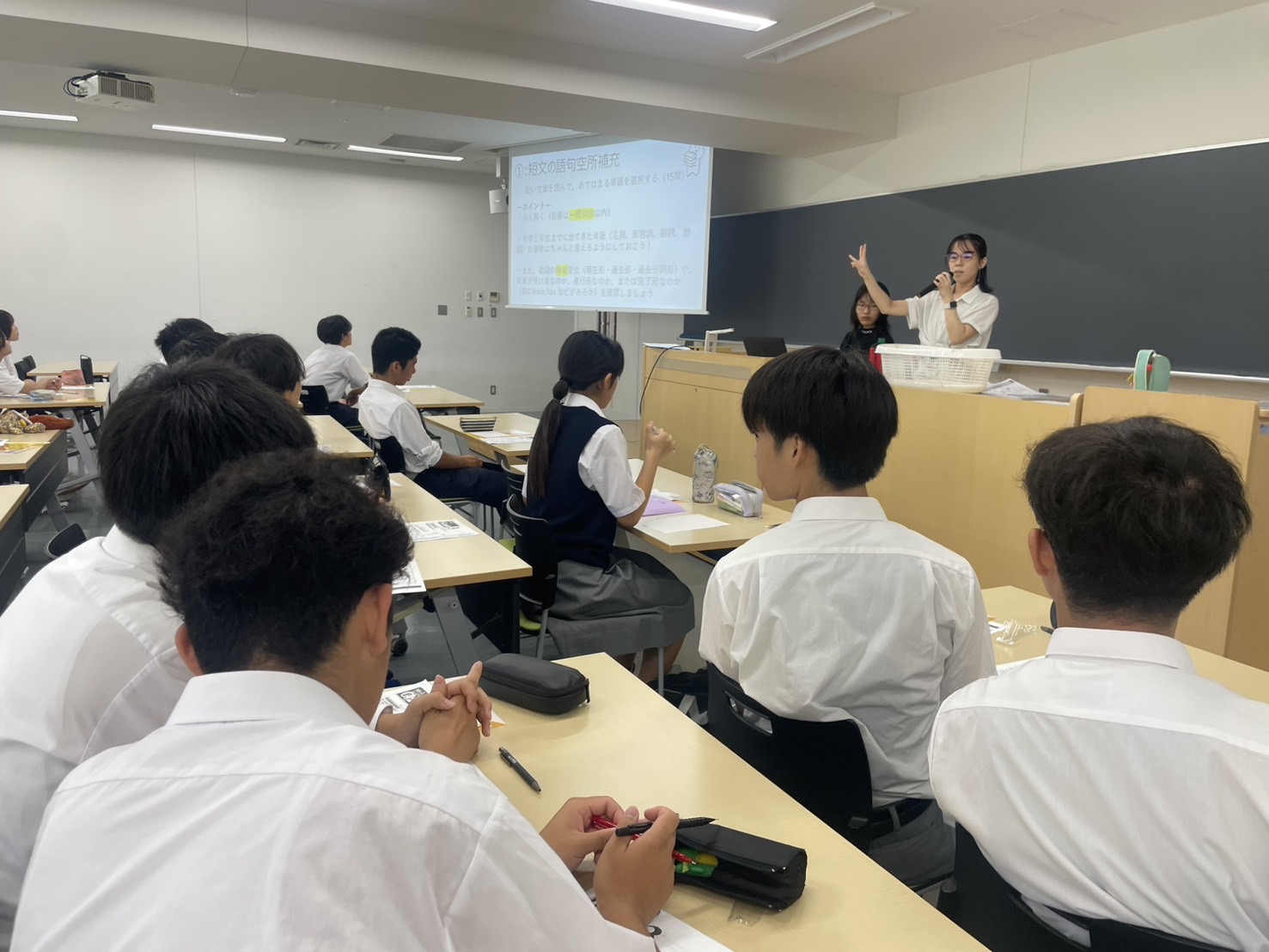 英語検定学習会の様子３