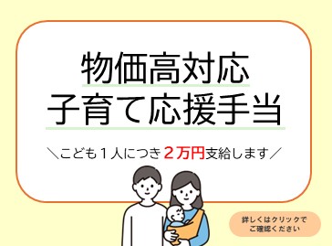 物価高対応　子育て応援手当