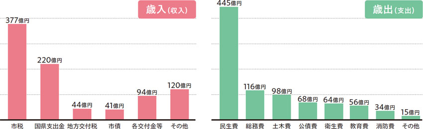 歳入（収入）・歳出（支出）