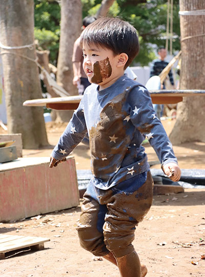 週末は公園にでかけよう