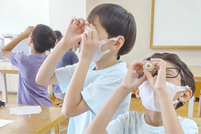 こども発明教室の様子