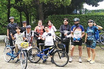 サイクルイベントの様子