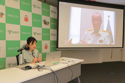 輪島市　坂口茂市長との会談