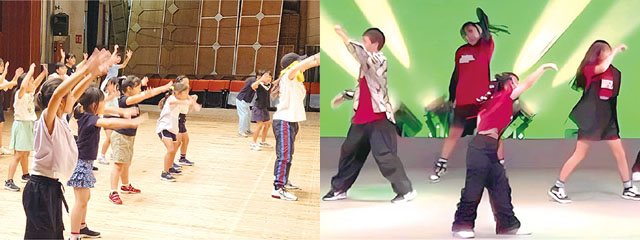 ふささらダンスフェスティバルの様子