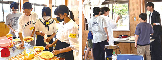 中高生カフェの様子