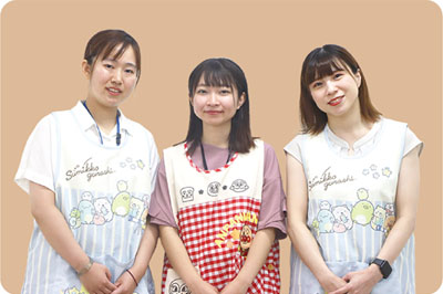 （左から）石川さん・星野さん・田邉さん
