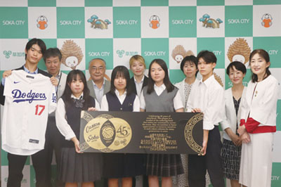青少年海外派遣団の皆さん