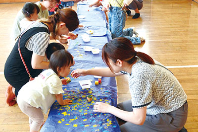 よちよち探検の様子