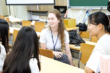 国際交流フェスティバルの様子