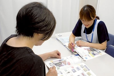 特定保健指導の様子