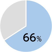 66％