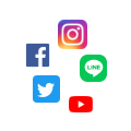 SNSのロゴイメージ